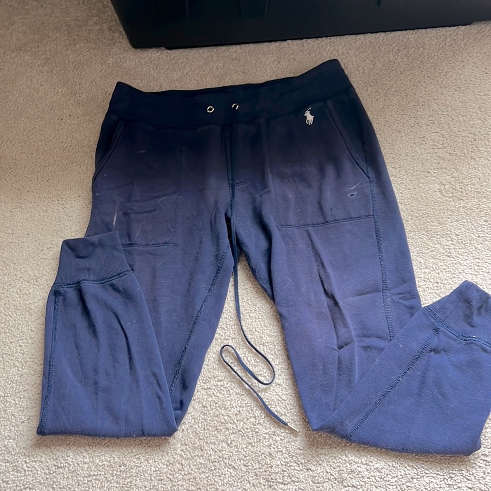Polo Ralph Lauren Dark Blue Joggers Size Small